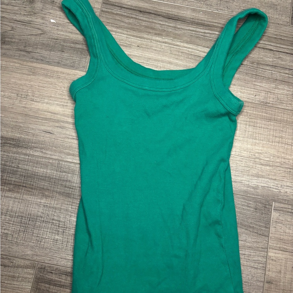Hollister Vibrant Green Tank Top